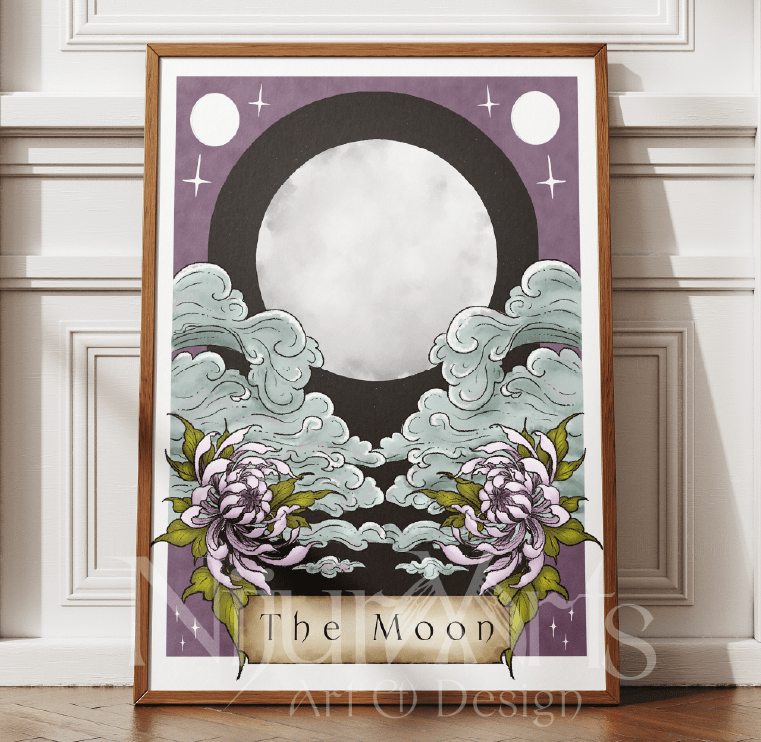 Tarot inspiriertes Werk - Der Mond