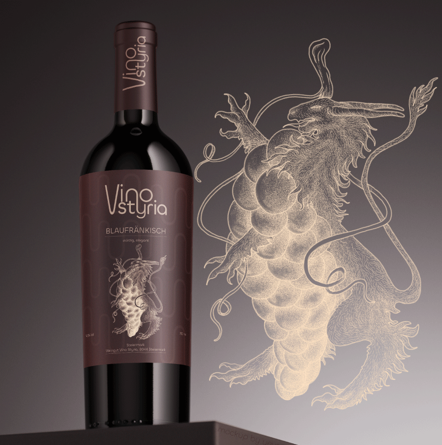 Illustration im Entstehungsprozess